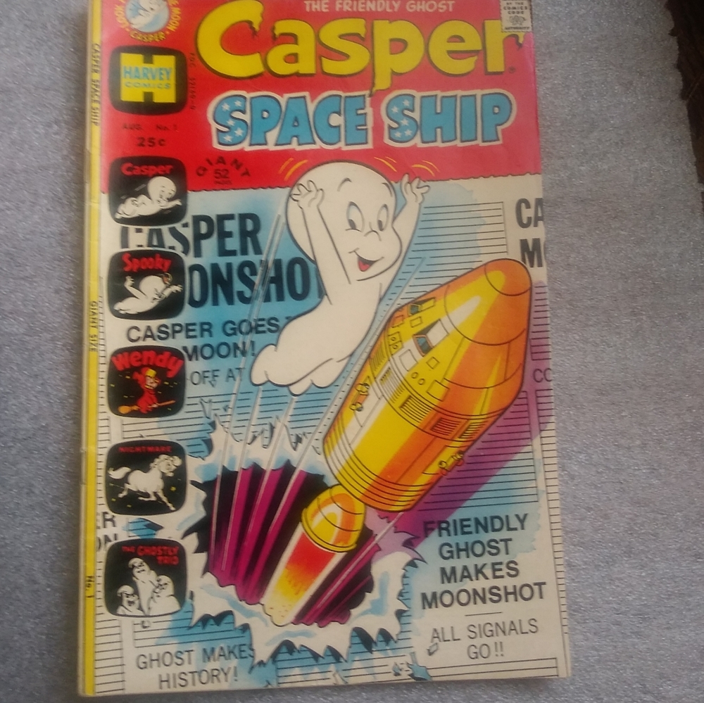 RARE!! Harvey Comics Casper The Friendly Ghost